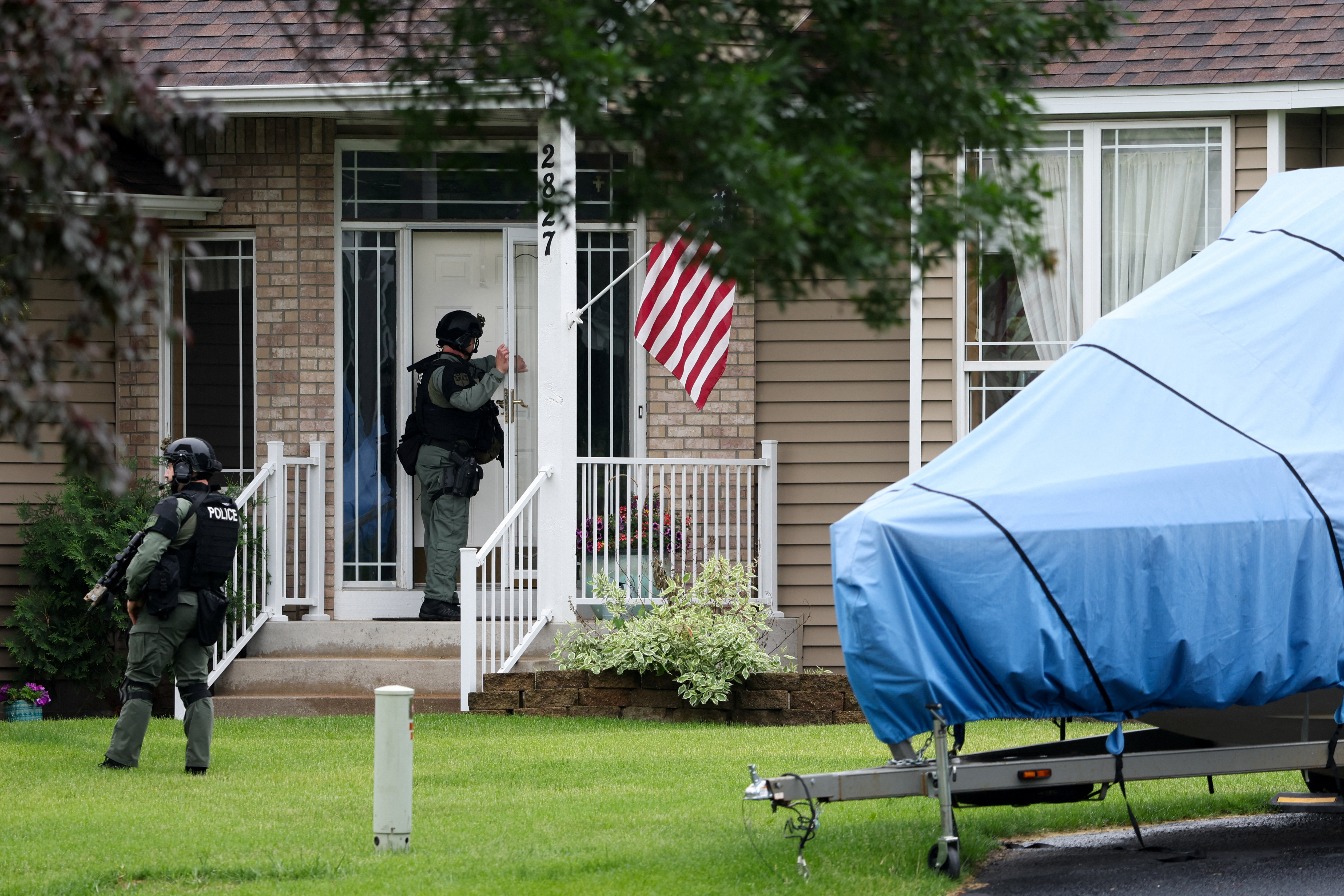 cover Minnesota state lawmakers shot, one killed, search underway for suspect, state governor says