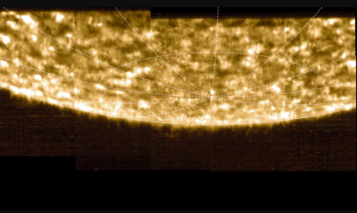 cover Solar Orbiter spacecraft obtains first images of the sun&#8217;s poles