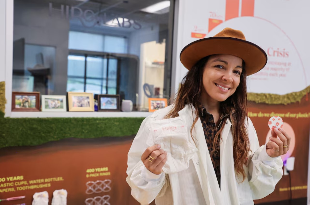 cover Texas startup sells plastic-eating fungi diapers to tackle landfill waste