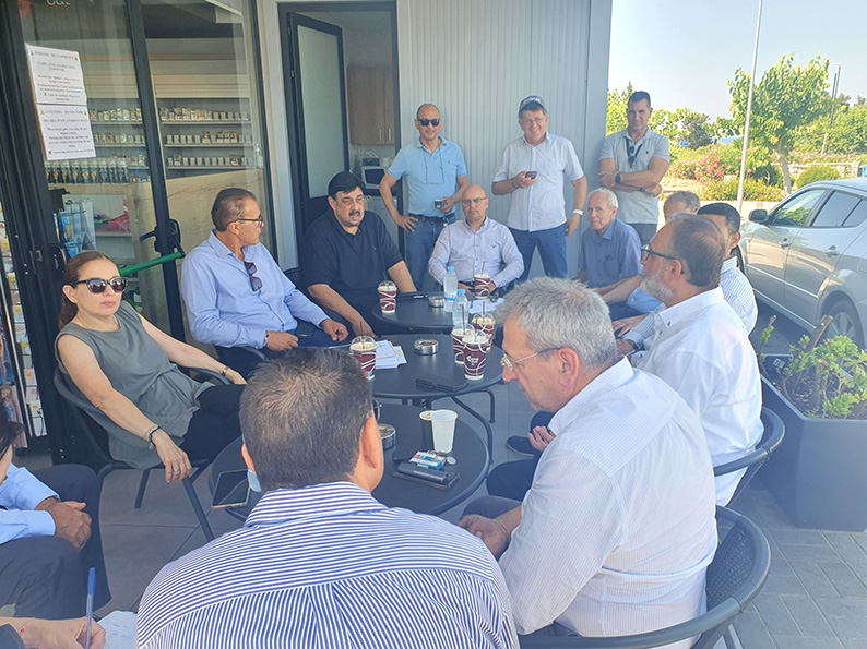 cover House transport committee visits Paphos infrastructure projects