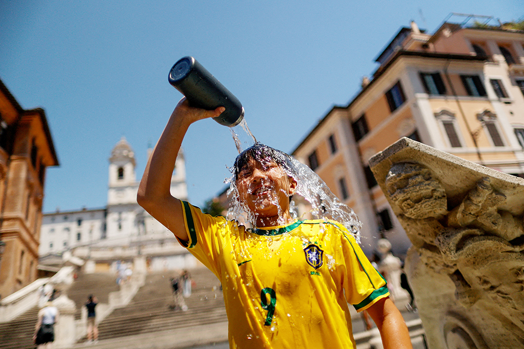 cover Heatwave across Europe leaves 8 dead as early summer temperatures hit records