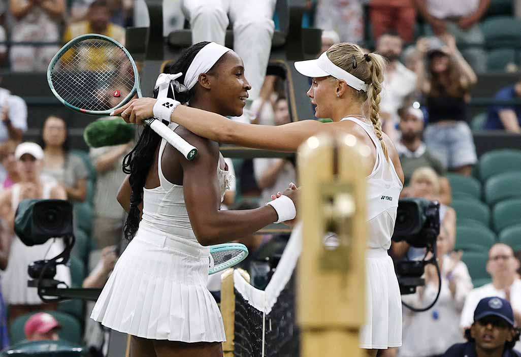 image Out-of-sorts Gauff crashes out of Wimbledon in first round