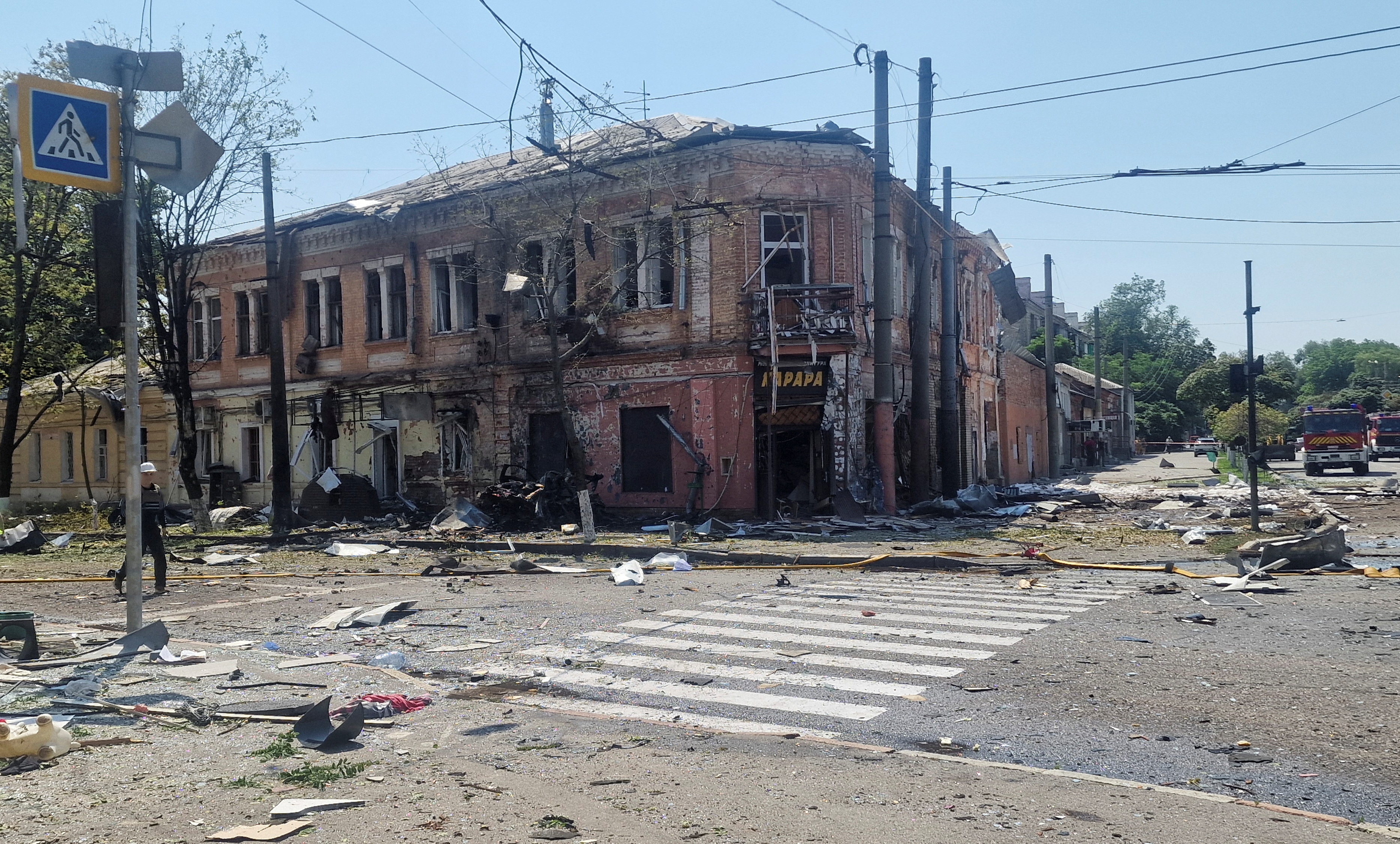image One killed, dozens wounded in Russian strikes on Kharkiv in Ukraine
