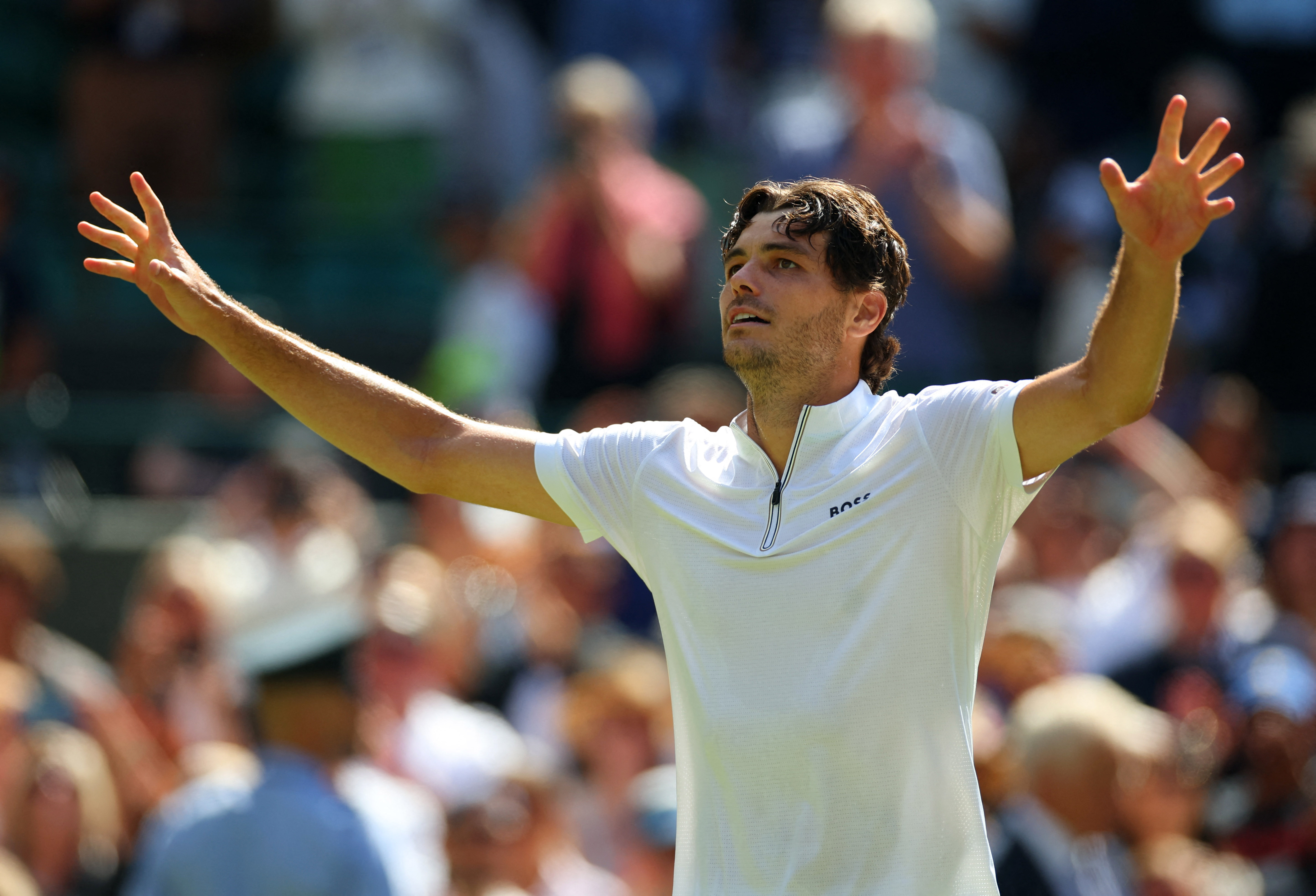 image Alcaraz continues hat-trick quest, Djokovic defying time in Friday blockbusters