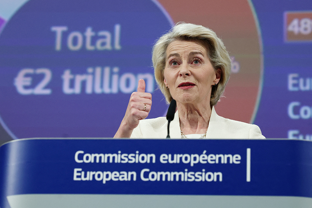 cover EU&#8217;s von der Leyen says new budget fit for &#8216;new era&#8217;