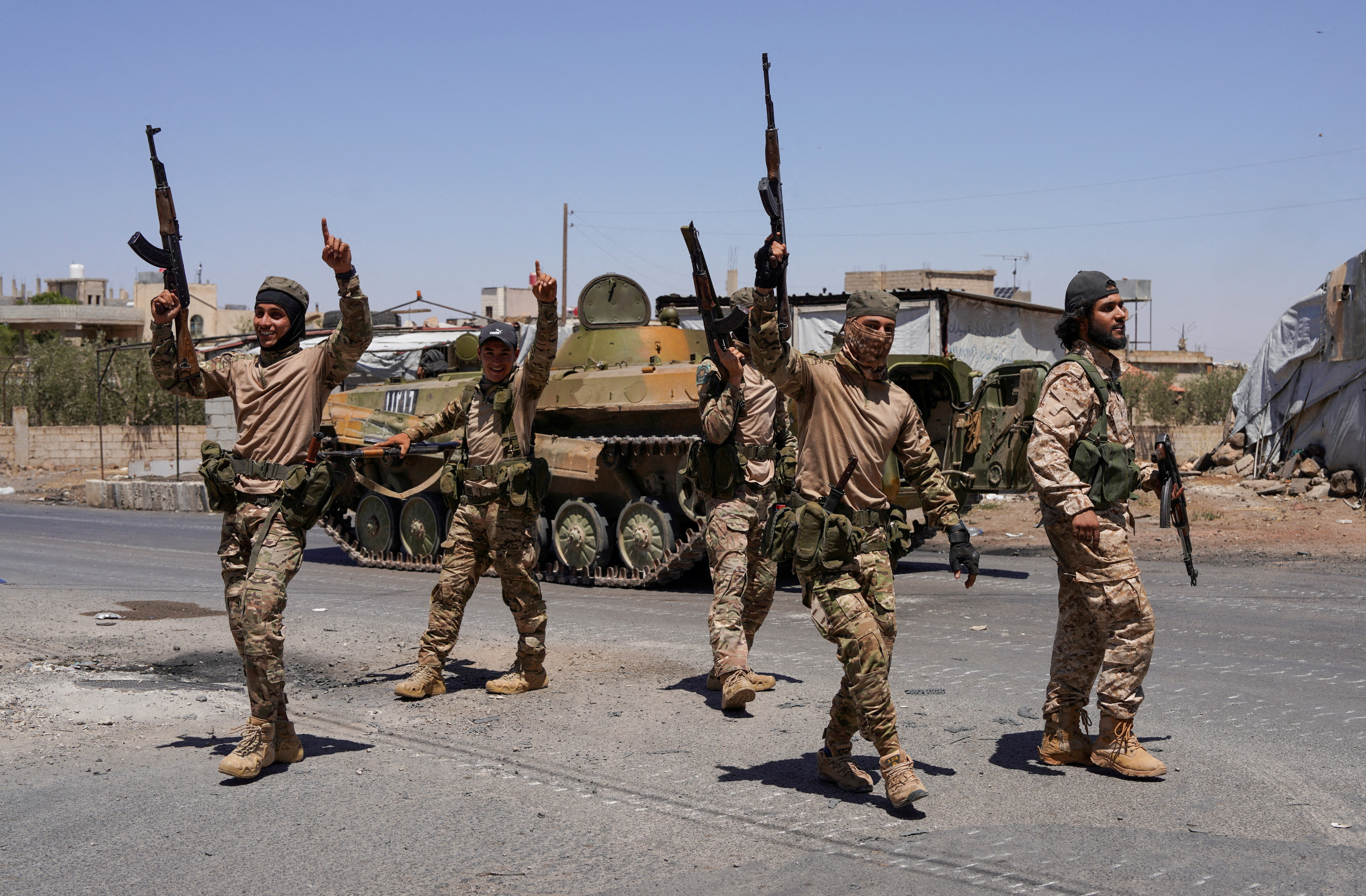 cover Syrian forces prepare to redeploy to Sweida city despite Israeli warnings