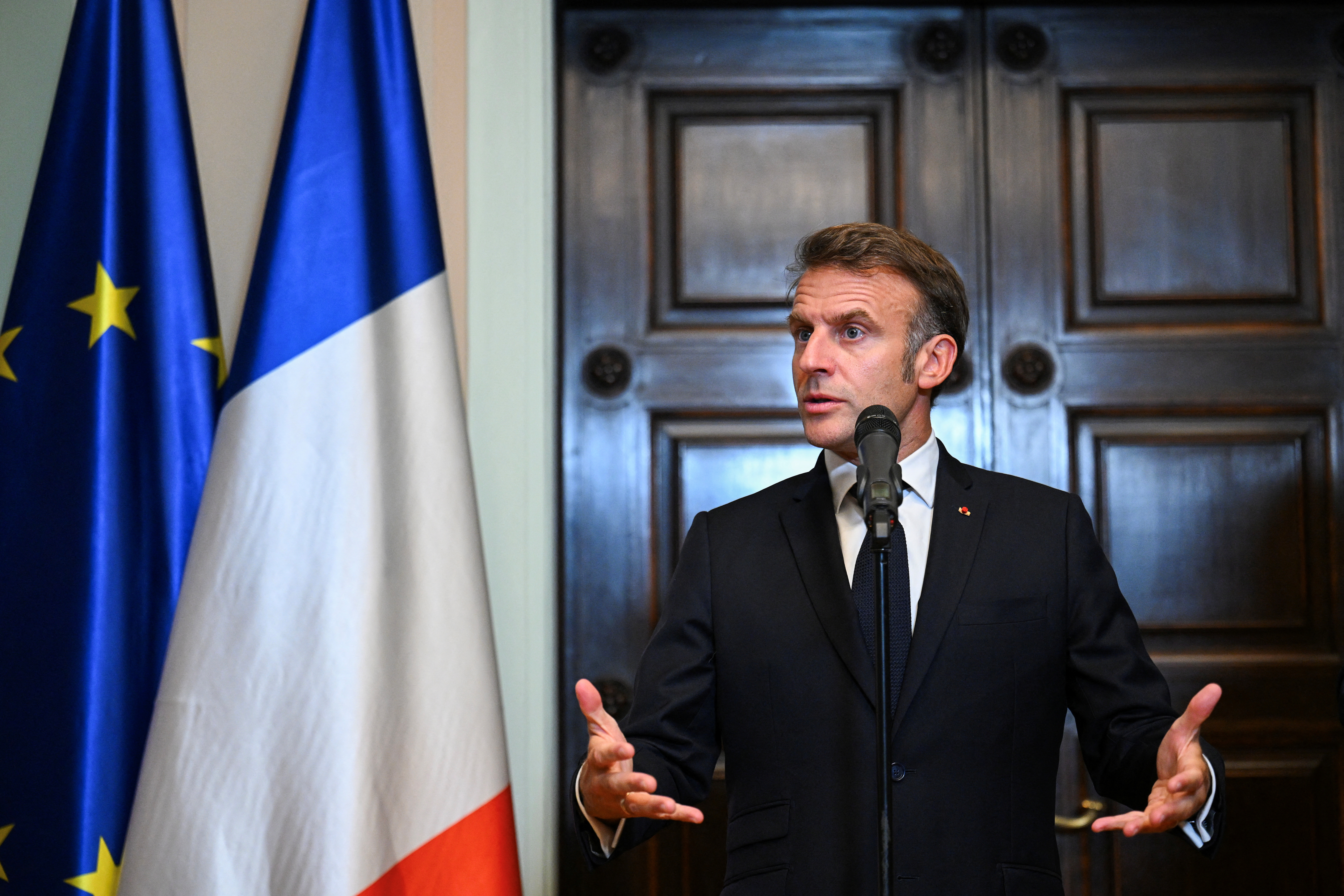 cover Frustration, Gaza alarm drove Macron to go it alone on Palestine recognition