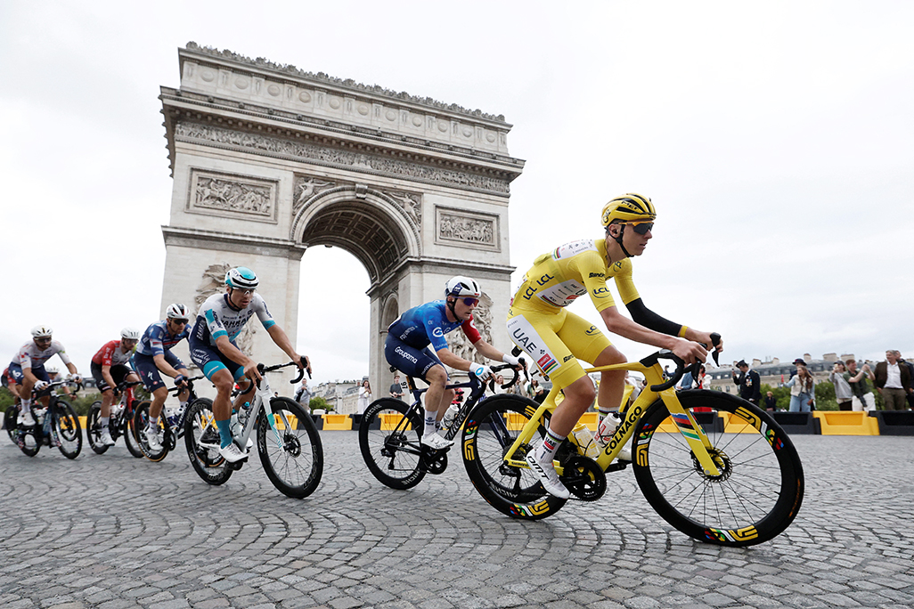 cover Peerless Pogacar claims fourth Tour de France title