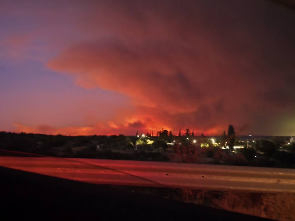 cover Limassol wildfire leaves trail of destruction as three injured and villages evacuated