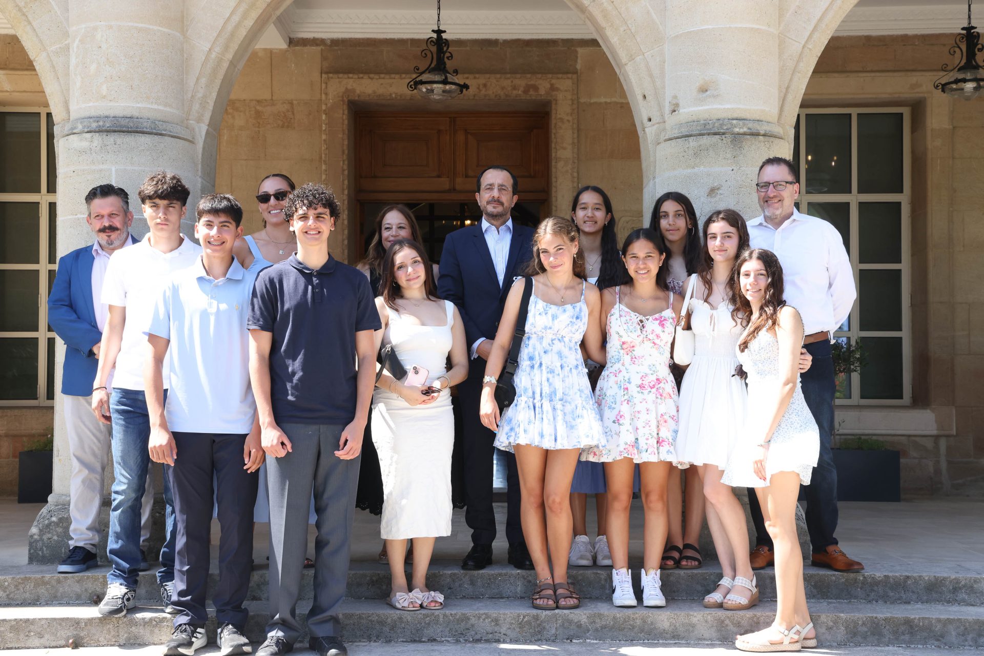 cover President welcomes diaspora youth to Cyprus