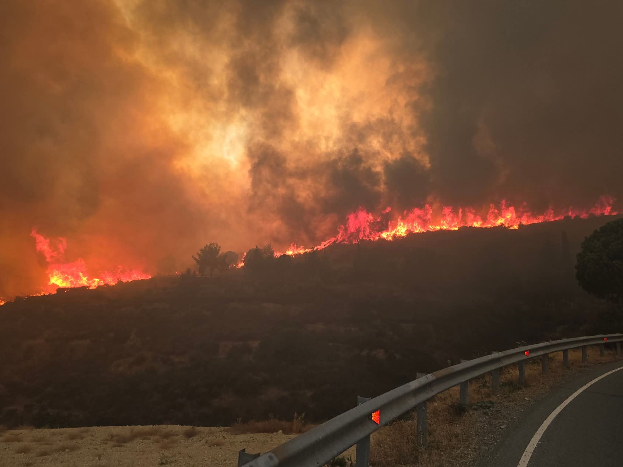 cover Arrest follows Troodos wildfire amid suspicion of fire-setting