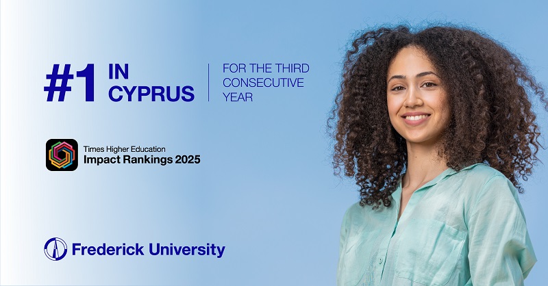 cover THE rankings dub Frederick top-performing university in Cyprus third year running