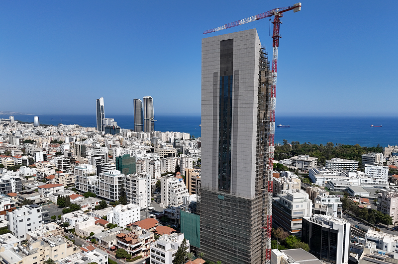 cover Neocleous Tower unveils striking façade in major construction milestone
