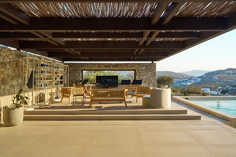 cover Range Rover House in Mykonos marks 55 years of legendary service