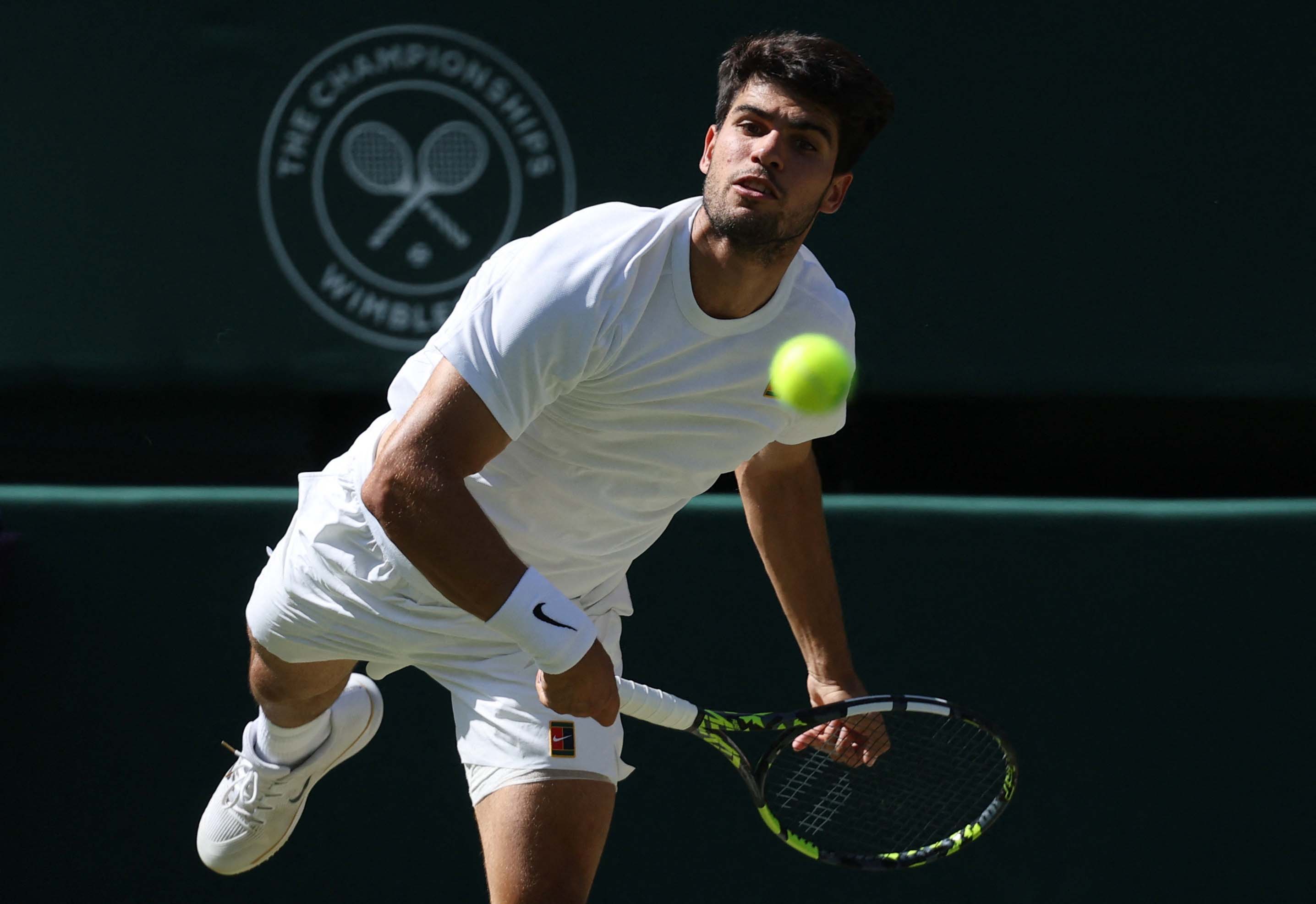 image Alcaraz muscles past Fritz to reach Wimbledon final