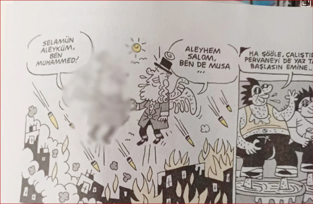 cover Turkish cartoonist jailed pending trial over drawing accused of insulting Prophet