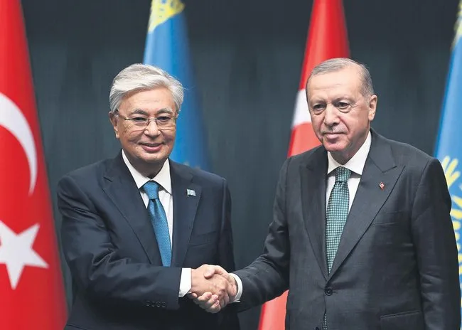 cover Erdogan, Kazakh president discuss ‘equal and inherent rights of Turkish Cypriots’