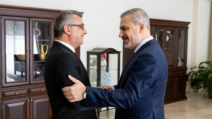 cover Erhurman hails Fidan’s ‘important’ words on Cyprus problem