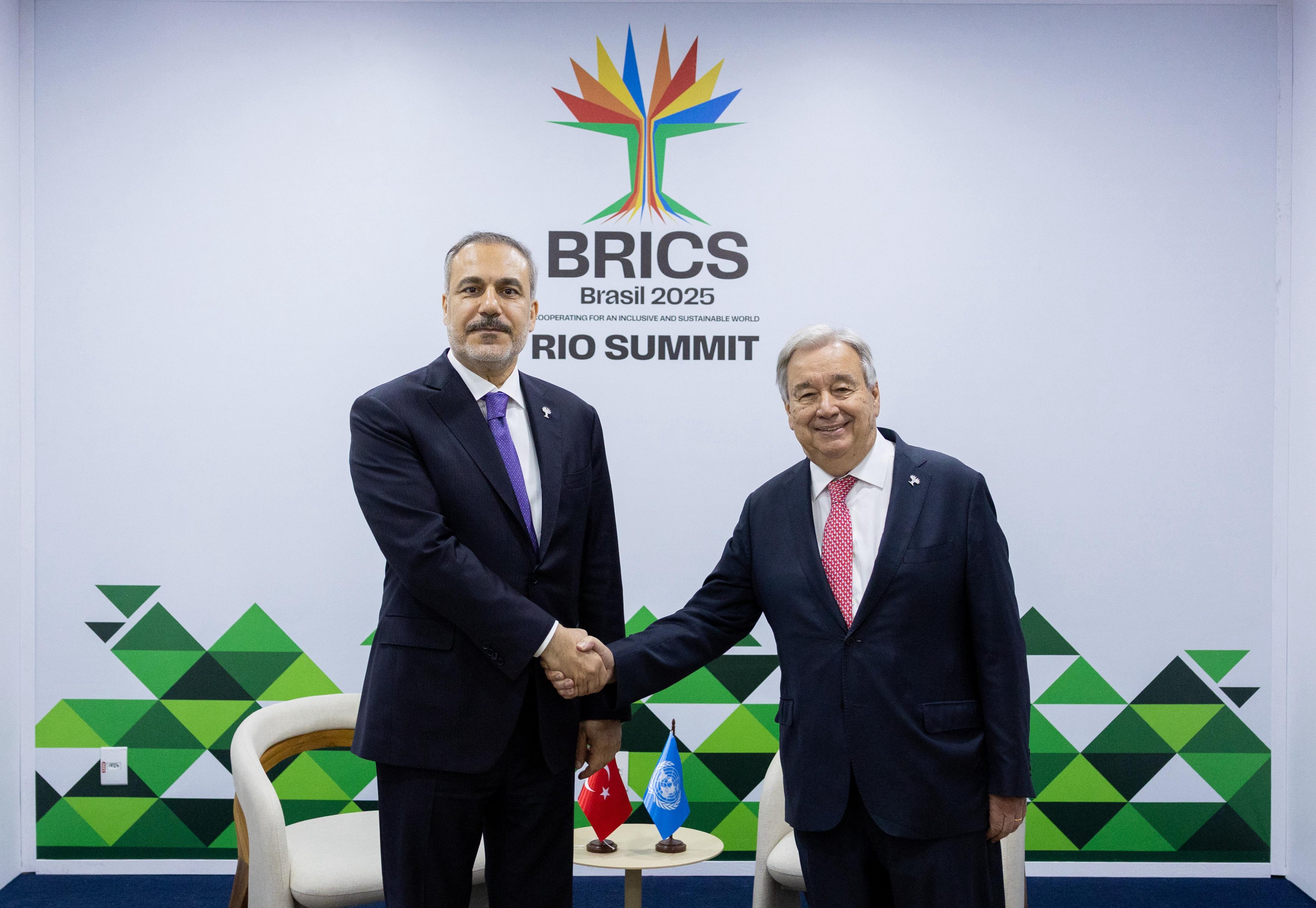 cover Fidan meets Guterres ahead of New York Cyprus problem meeting