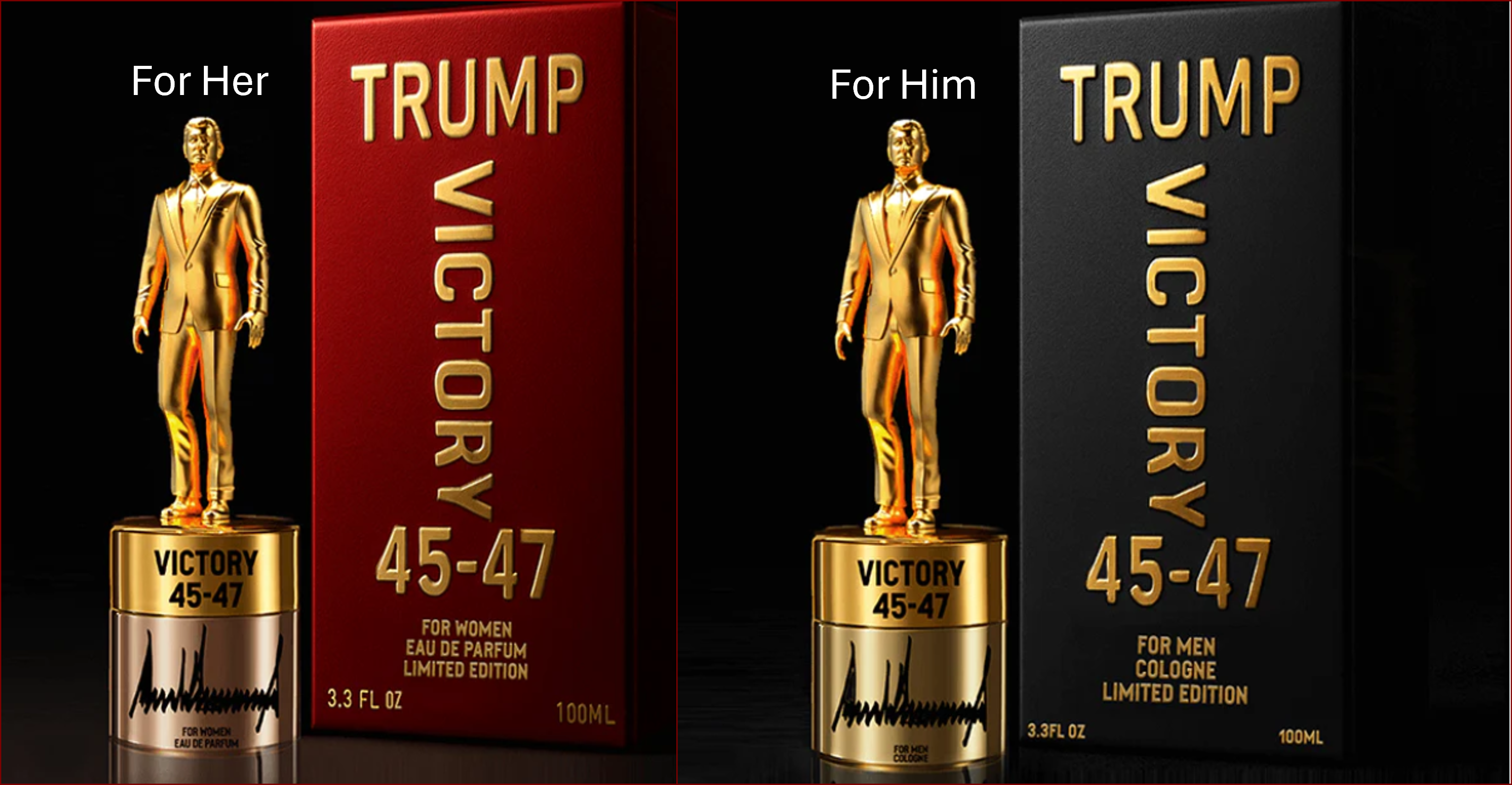 image Commander-in-Chic: President Trump launches fragrance that smells like victory &#8230;.and conflict of interest