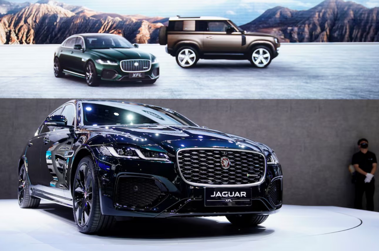 cover JLR sales slide amid US tariffs and Jaguar model phase-out