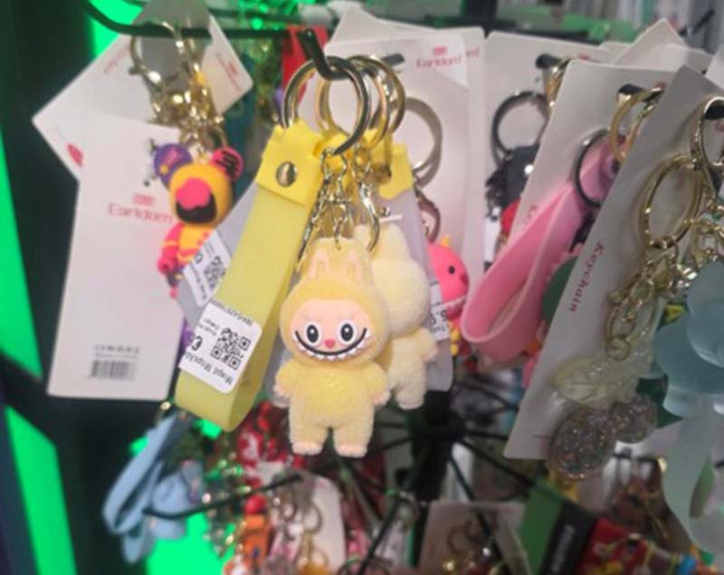 image Over 1,300 counterfeit Labubu items seized
