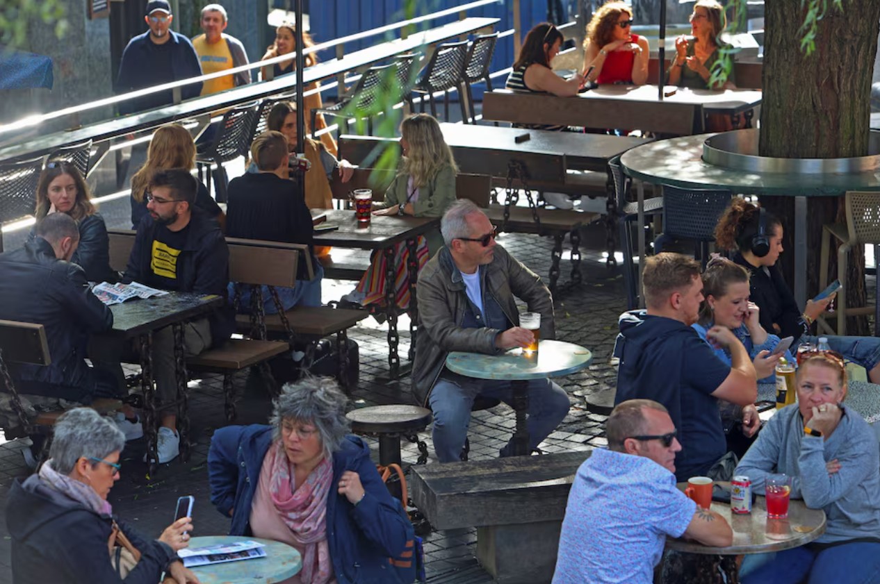 cover Guinness, wine and breakfasts lift Wetherspoon sales in summer