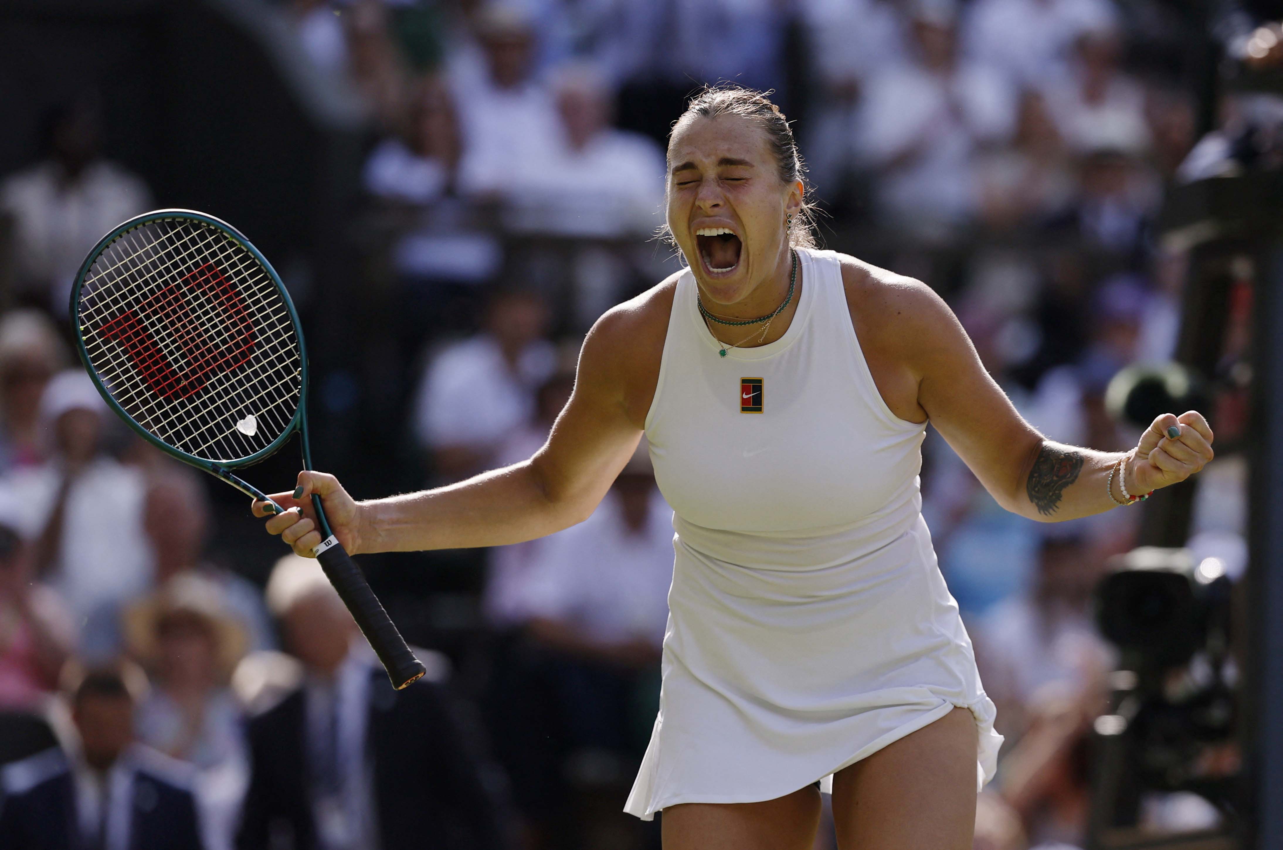 cover Sabalenka survives Siegemund spell to reach Wimbledon semis