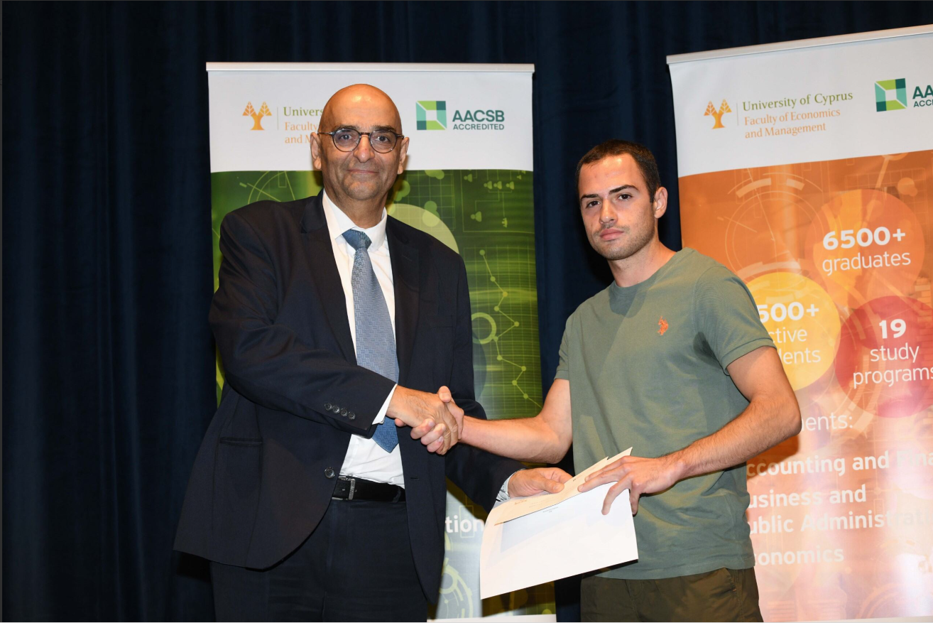 cover Cyprus Stock Exchange awards top economics student
