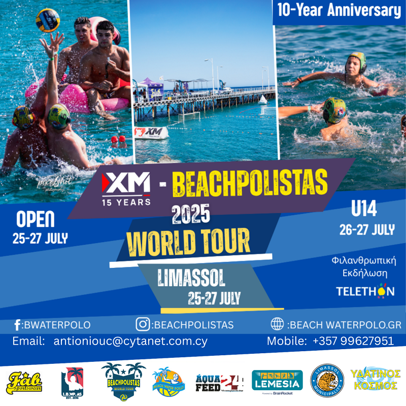 cover XM supports Beachpolistas World Tour 2025