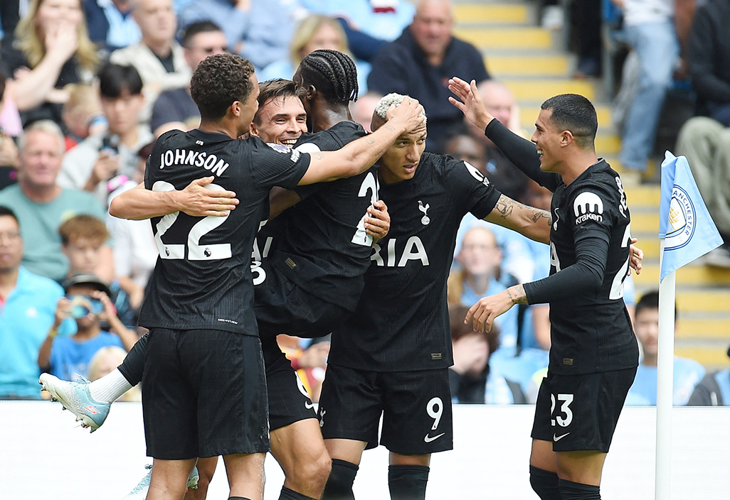 cover Spurs win at City again to continue strong start under Frank