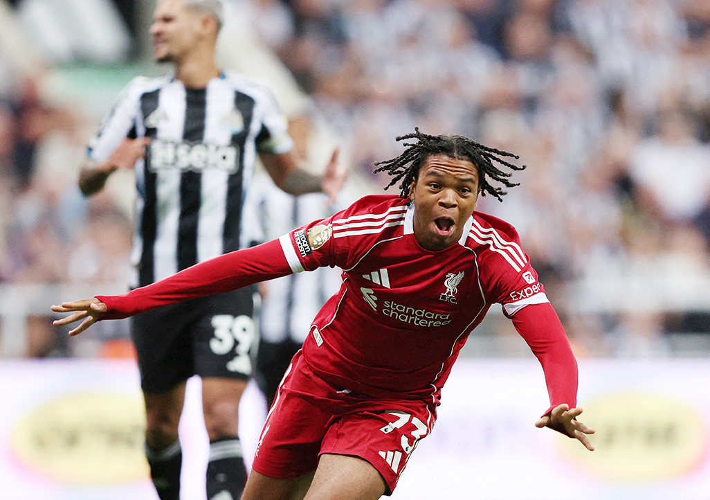 cover Ngumoha in dream debut with late winner for Liverpool at Newcastle