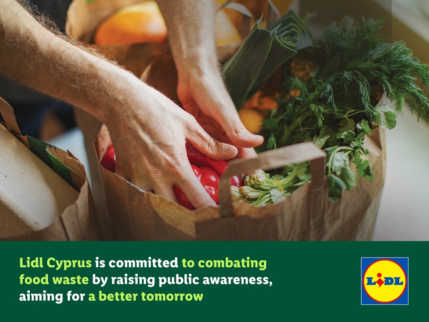 cover Lidl Cyprus is committed to combating food waste by raising awareness among the general public with the aim of a better tomorrow