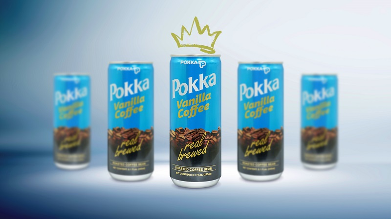 cover Renewed Pokka Vanilla coffee delivers unique enjoyment