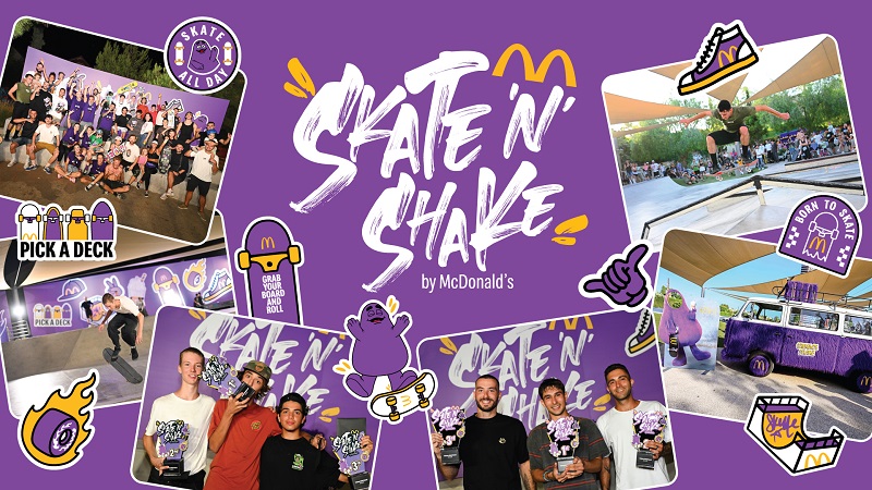 cover &#8216;Skate n&#8217; Shake Fun Day&#8217; with Grimace Shake