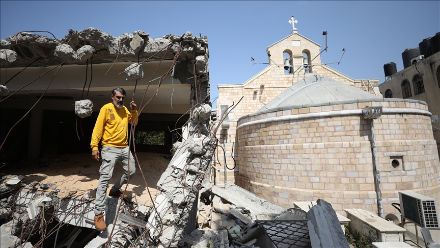 cover Cyprus silent over order to evacuate Greek Orthodox church in Gaza