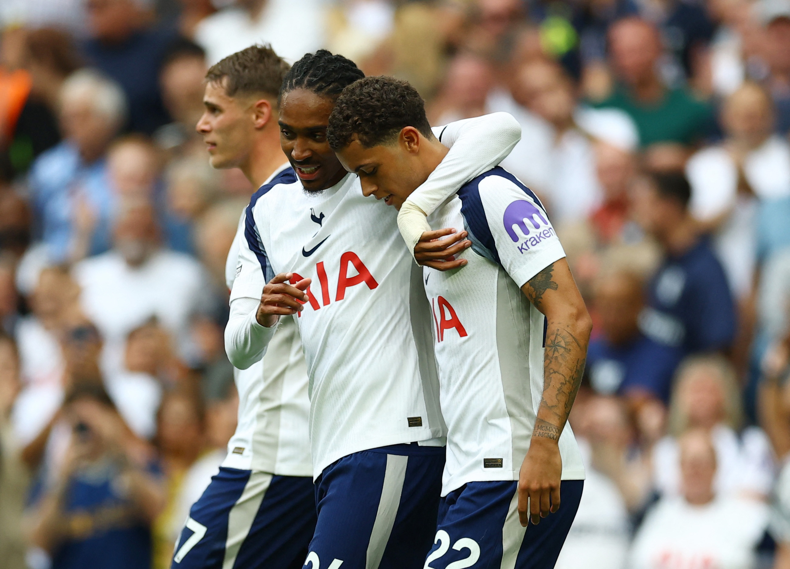 cover Richarlison double helps Spurs thrash promoted Burnley 3-0