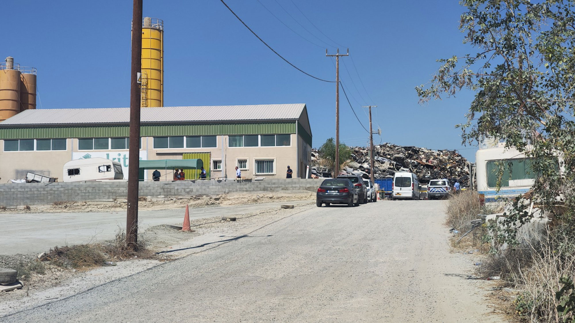 cover Three injured in Larnaca metal plant explosion stable