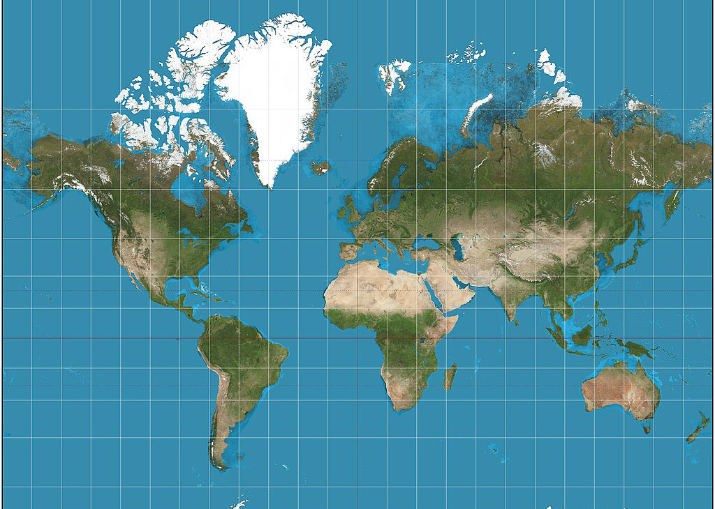 cover Africa: the cartographic truth (and the demographic truth)