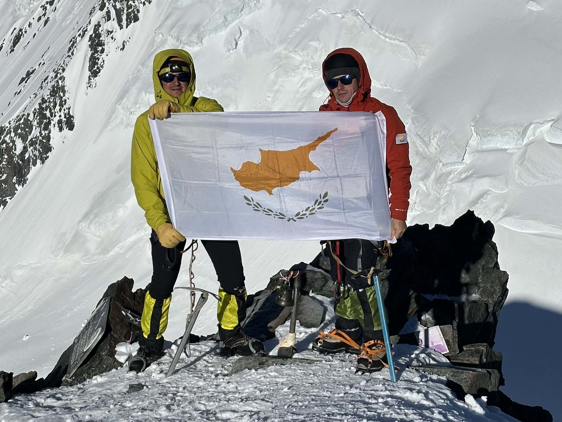 cover Cypriot mountaineers pushing the limits of endurance