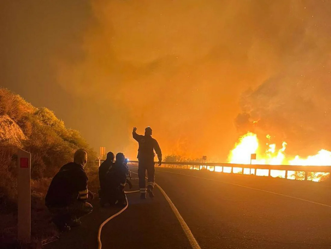 cover Fire brigade chief insists Limassol wildfire may have been arson