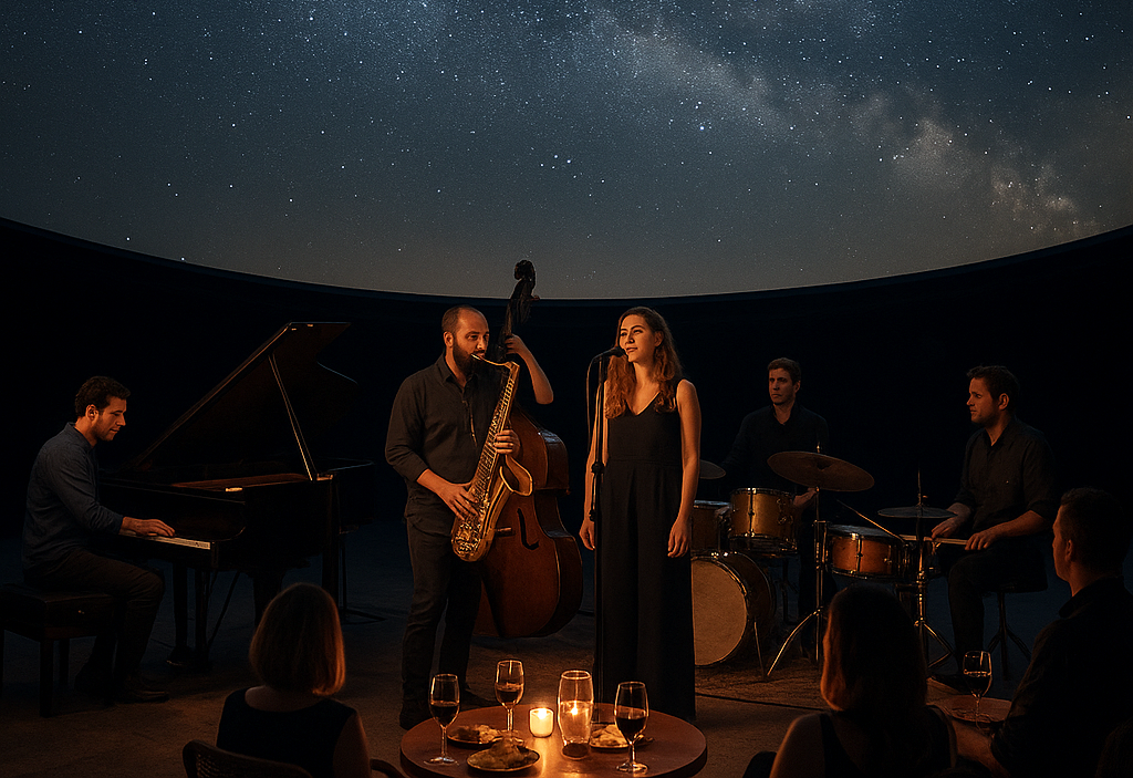 cover Jazz at the planetarium