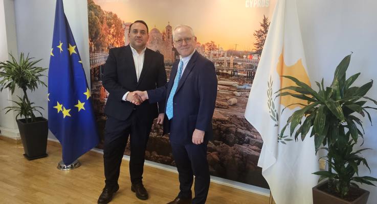 cover Cyprus eyes stronger UK, France tourism ties after Koumis meetings