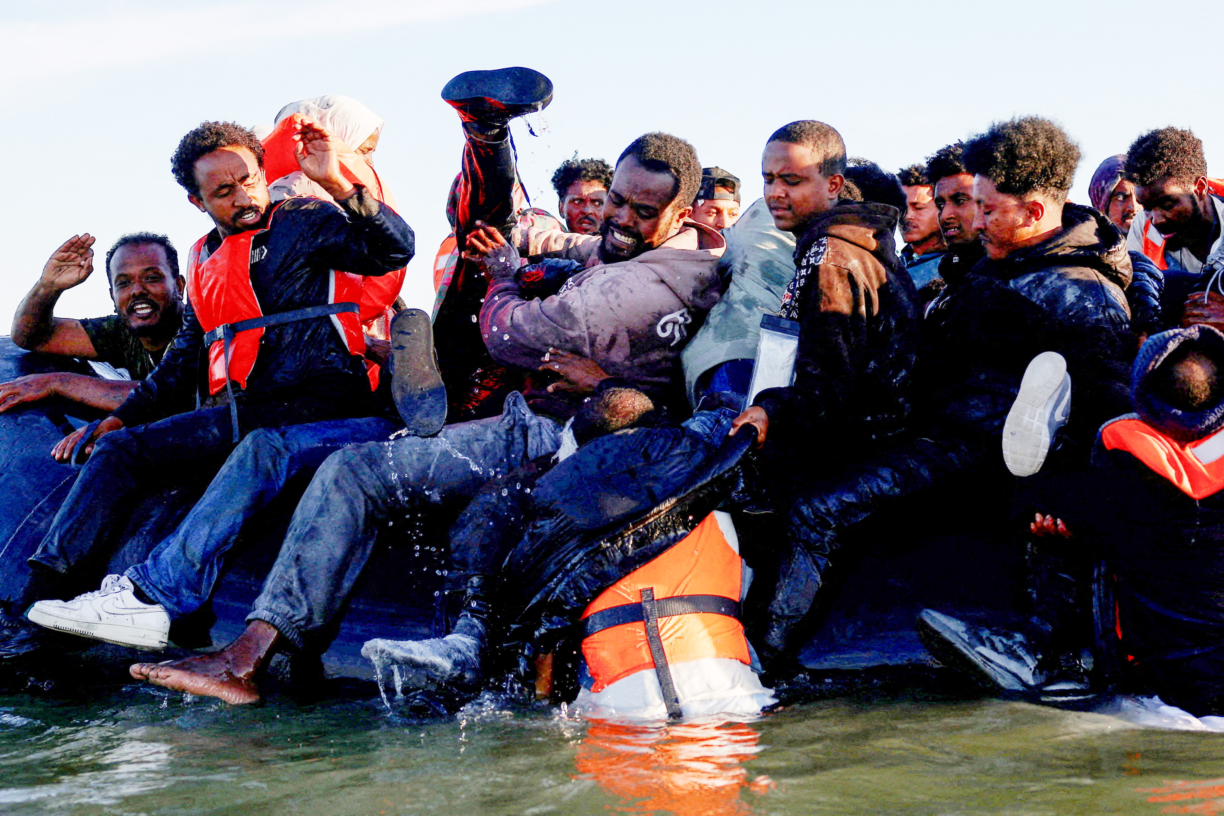 cover Farage says illegal migrant &#8216;invasion&#8217; represents national security threat