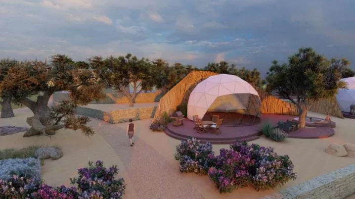 cover Glamping site near Natura 2000 area approved