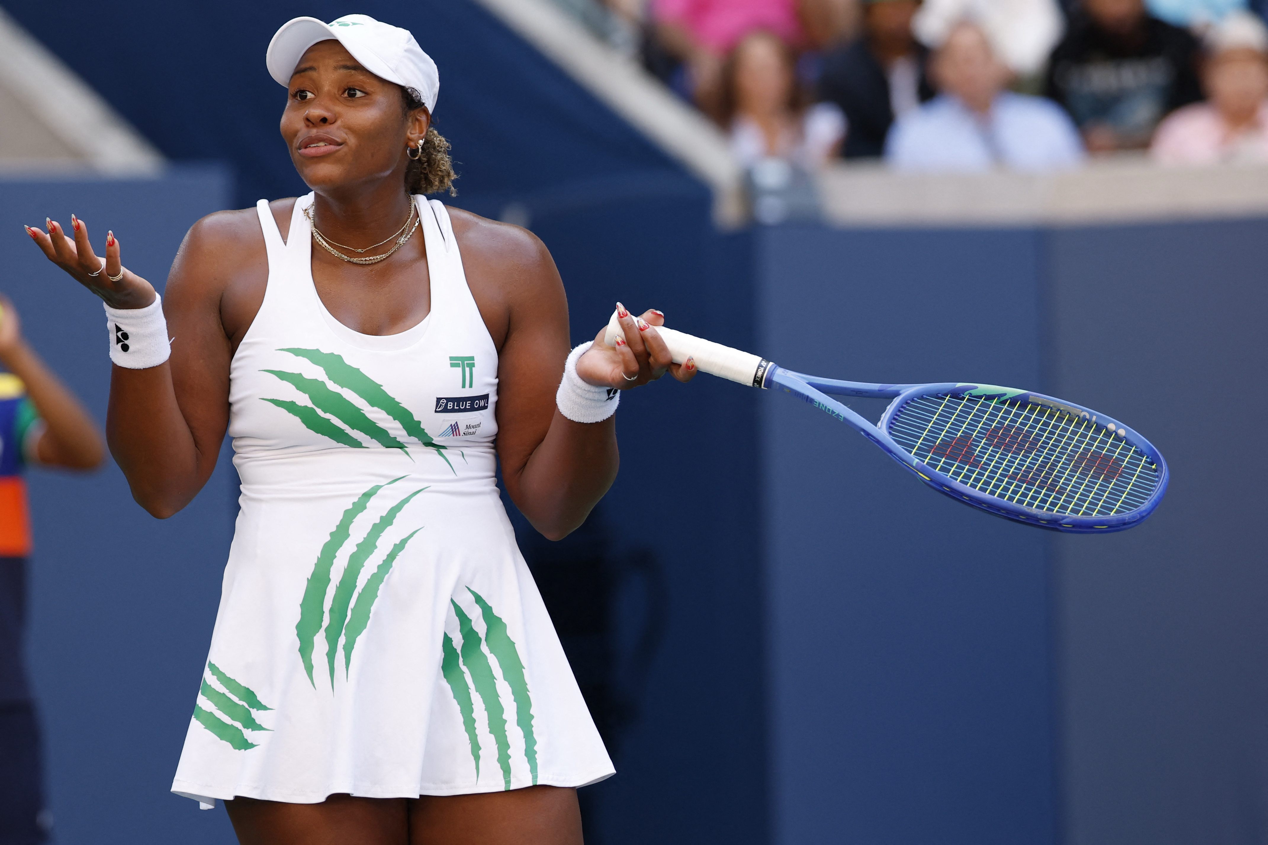 cover Fritz reaches US Open quarters as Townsend loses epic