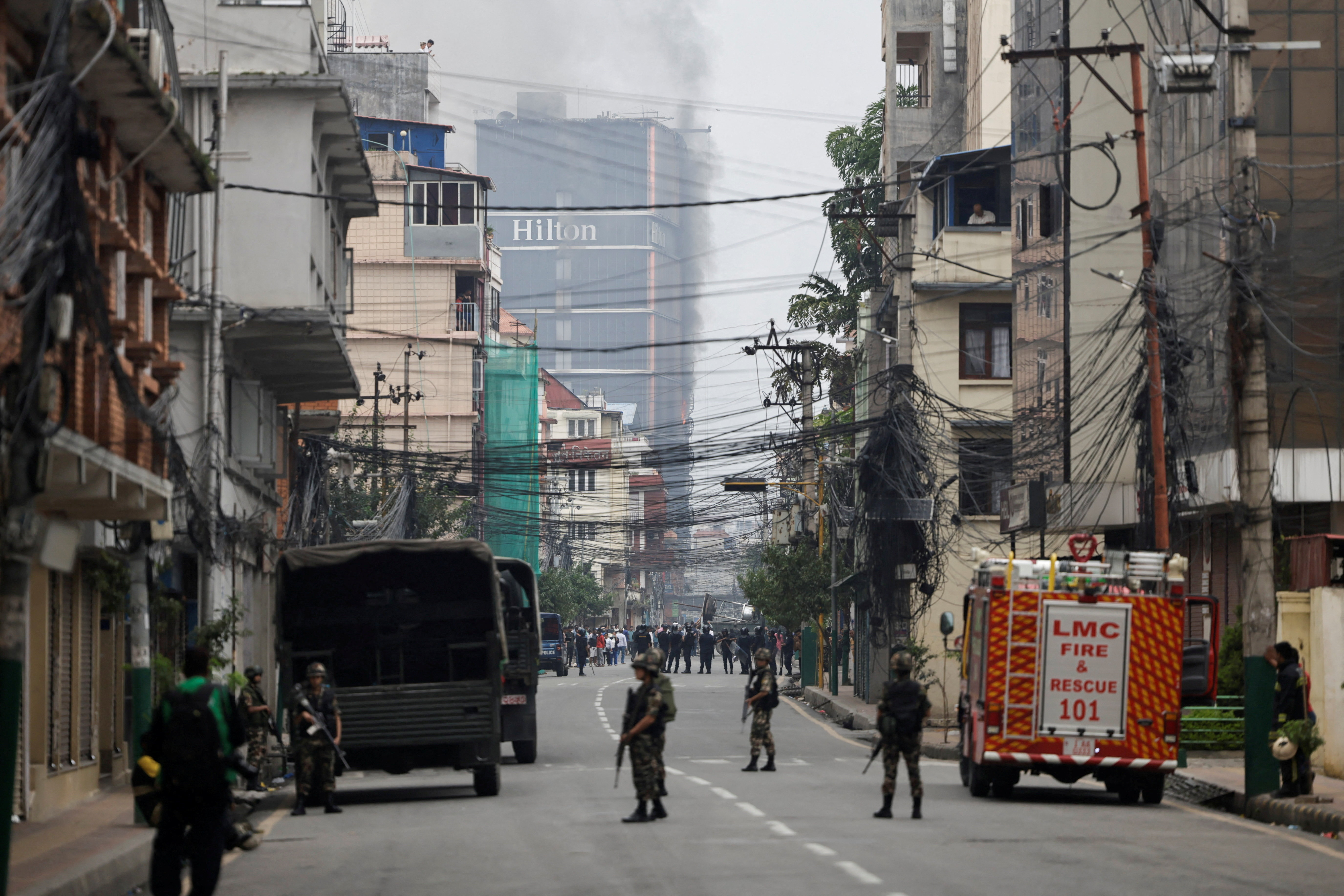 cover Curfew in Kathmandu after anti-corruption protests force PM’s exit, parliament guarded by soldiers