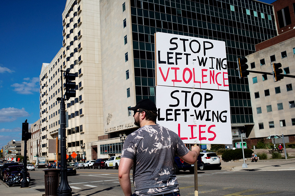 image Americans believe harsh political rhetoric is fuelling violence