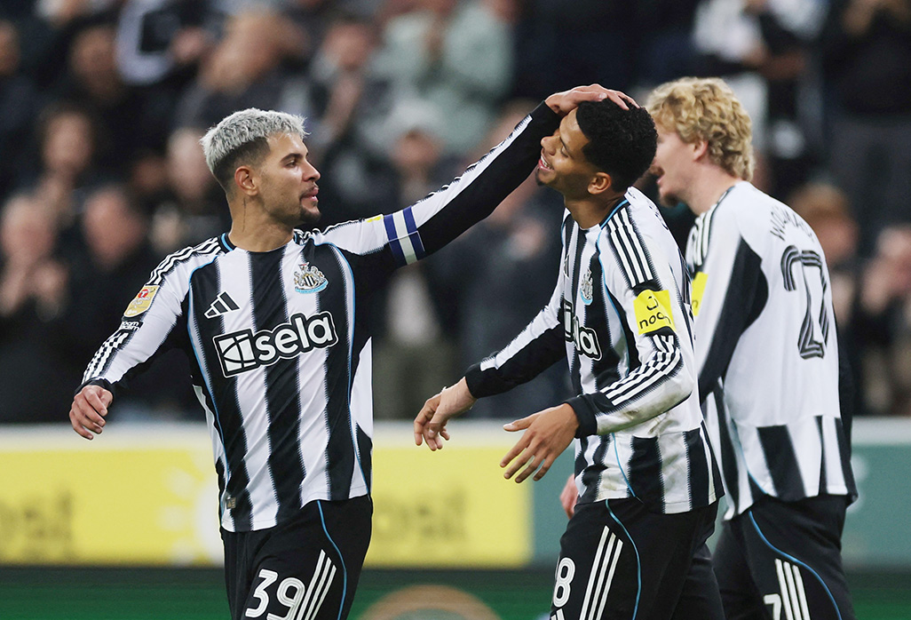 image Newcastle cruise past Bradford as League Cup defence begins in style