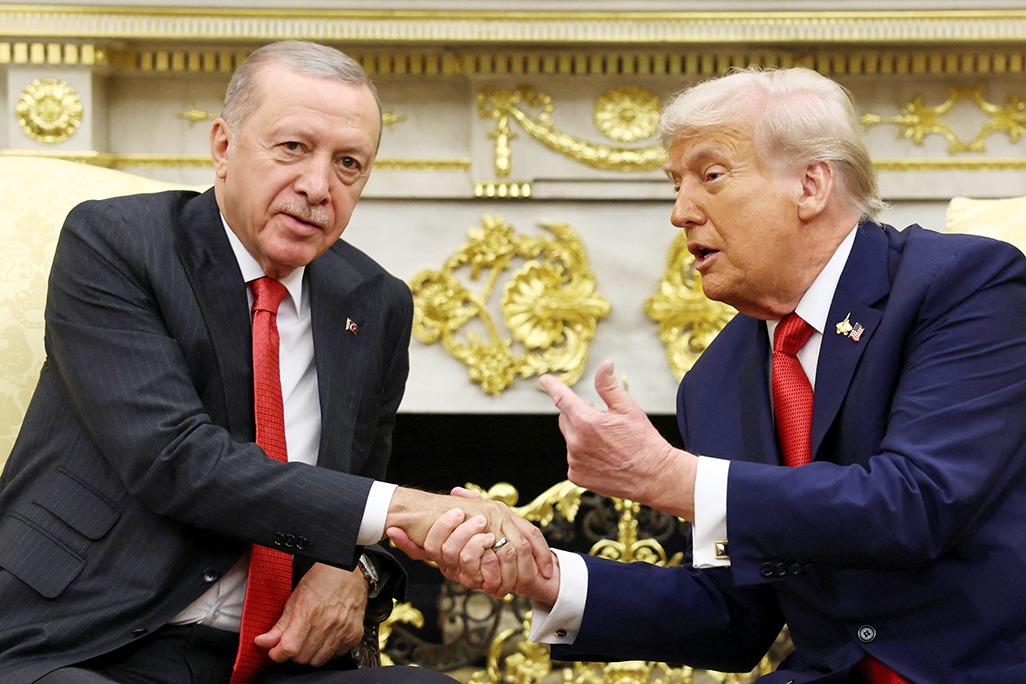 cover Turkey&#8217;s Erdogan hails &#8216;meaningful progress&#8217; in his talks with Trump